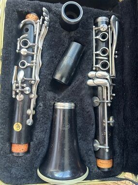 Guy Chadash Bb Wooden Professional Clarinet with Silver Keys